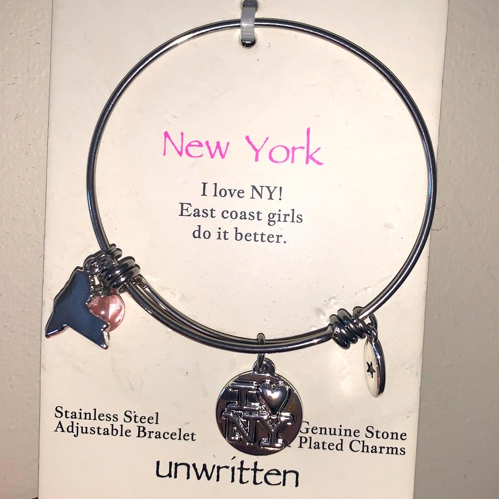 BRAND NEW I love NY unwritten bracelet.